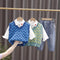 Spring and Autumn Children's Sweater Set of Three